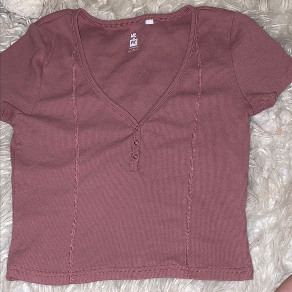 We to me PacSun crop top